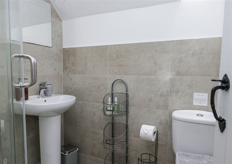 This is the bathroom at Treacle, Carnforth