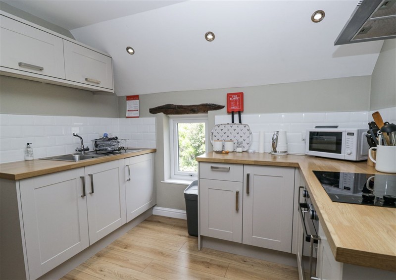 This is the kitchen at Treacle, Carnforth