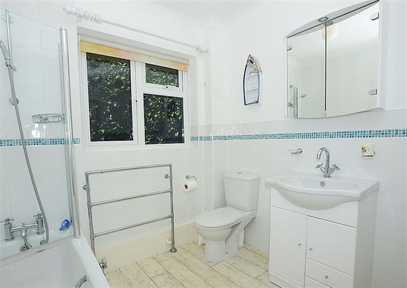 The bathroom at Trebartha, Daymer Bay