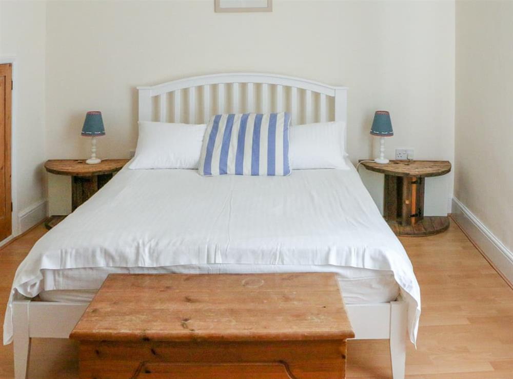 Double bedroom at Trebor in Salcombe, Devon