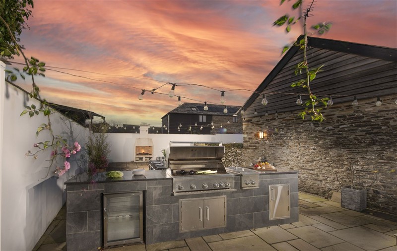 The kitchen (photo 3) at Trebyre, Cornwall