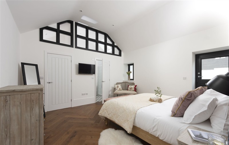 This is a bedroom (photo 3) at Trebyre, Cornwall