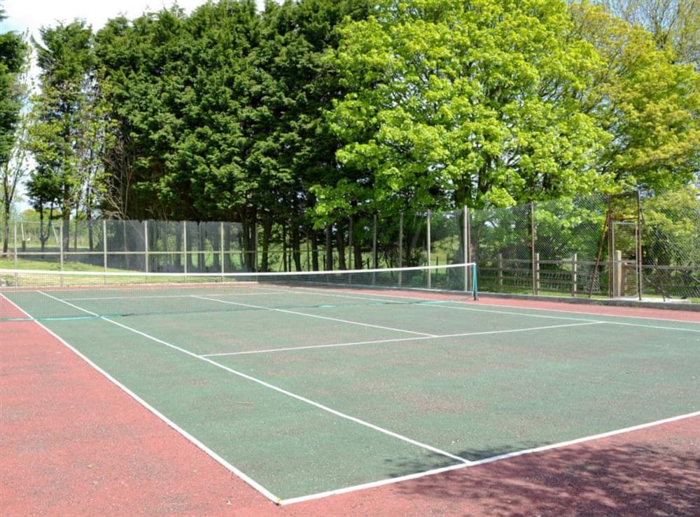 Tennis court at Ricann,