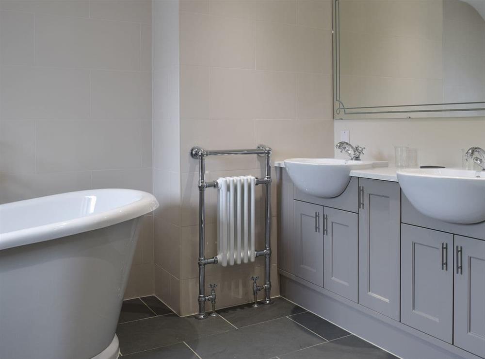 Bathroom with separate shower at Trecift in Llangoedmor, near Cardigan, Cardigan/Ceredigion, Dyfed