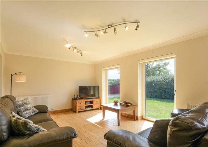 The living area at Tree Corner, Beadnell