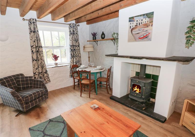 The living area at Tree Cottage, Talbenny near Broad Haven