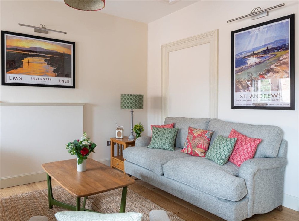 Open plan living space at Tree House in Inverness, Inverness-Shire