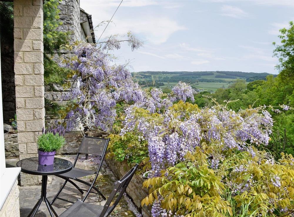 Balcony at Tree Tops in Bakewell, Derbyshire