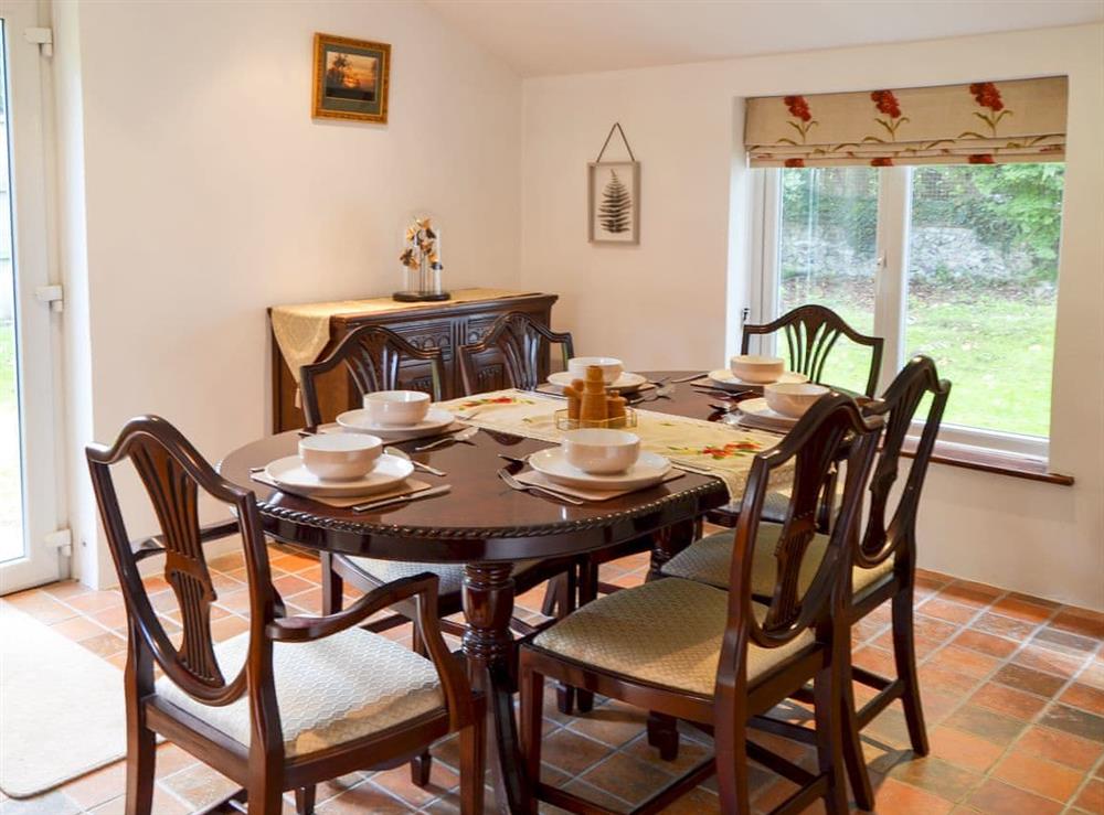 Dining room at Tree Tops Cottage in Mundford, Norfolk
