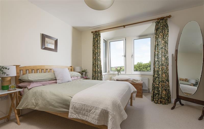 A photo of the bedroom at Treen House, Cornwall