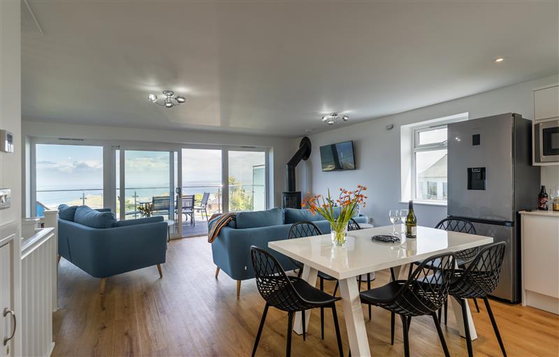 Enjoy the living room at Treen, St Ives