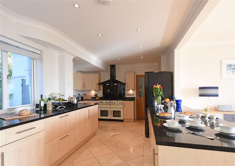 The kitchen at Treetops, Carbis Bay