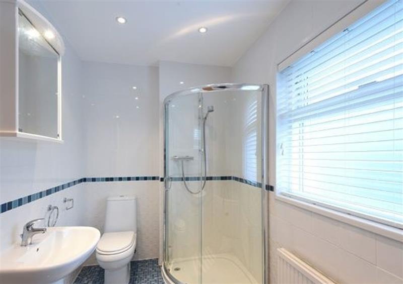 This is the bathroom at Treetops, Carbis Bay