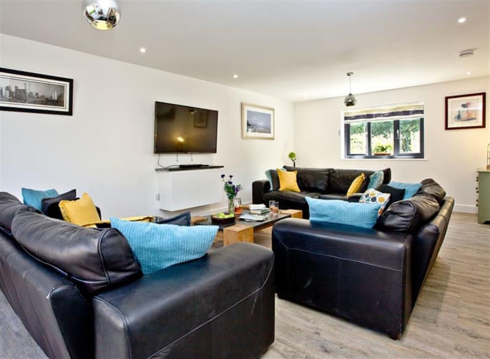 Living room at Treetops in , Duporth