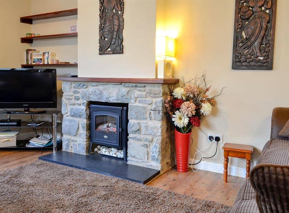 Welcoming living room at Trefechan in Talybont, near Barmouth, Gwynedd