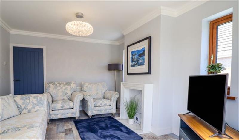 Relax in the living area at Trefin, Cemaes Bay