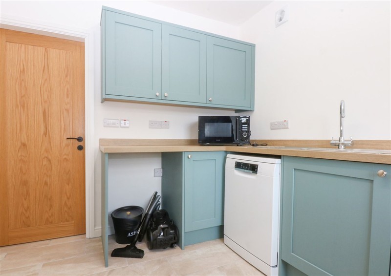 The kitchen at Trefor Ganol, near Pentraeth