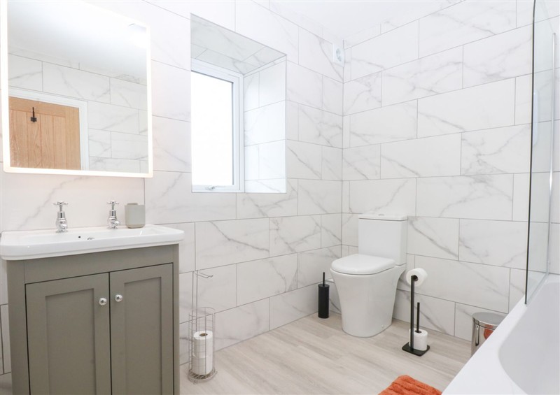 This is the bathroom at Trefor Ganol, near Pentraeth