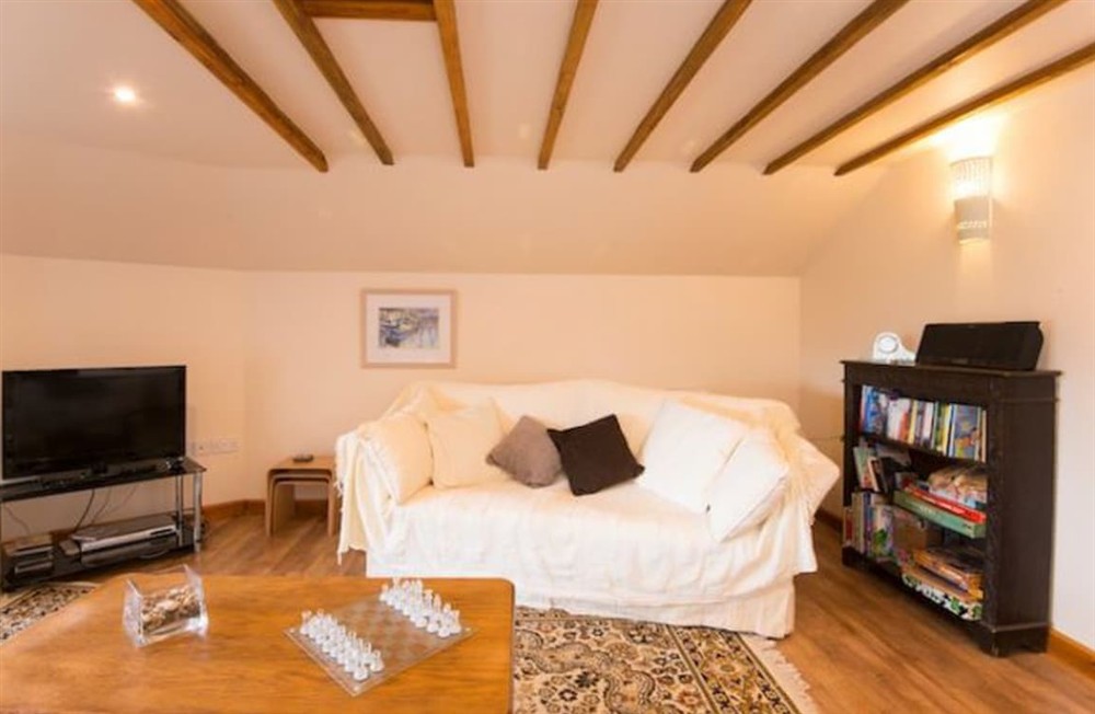 Living area (photo 4) at Treganoon Round Barn in Lostwithiel, Cornwall