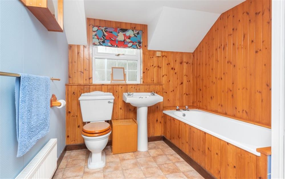 Bathroom at Tregarth in Gorran Haven