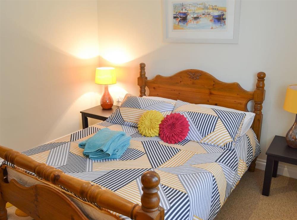 Double bedroom at Tregarthen Cottage in Goldsithney, near Marazion, Cornwall