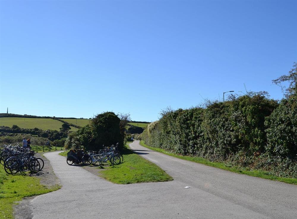 Take time to explore the Camel trail by bike or on foot at Tregella Farm Cottage in Near Padstow, Cornwall