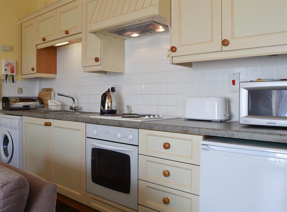 Well appointed kitchen at Tregella Farm Cottage in Near Padstow, Cornwall