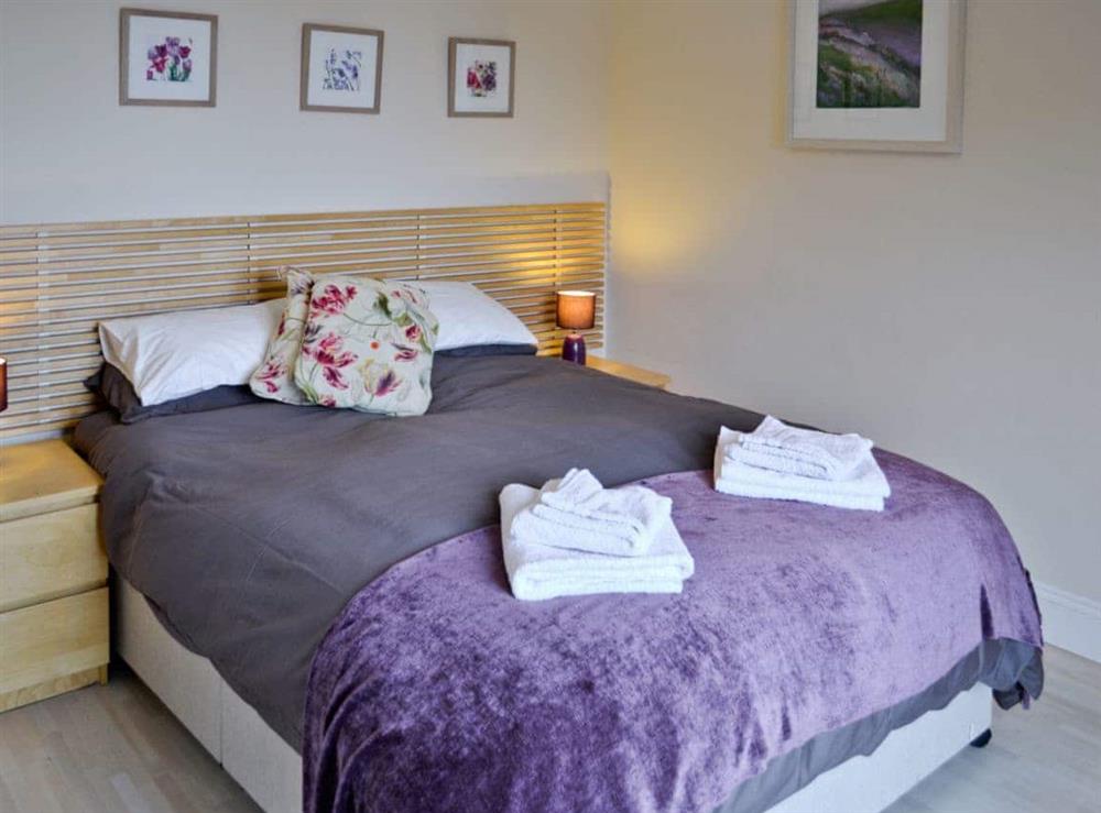 Double bedroom at Tregolva in Looe, Cornwall