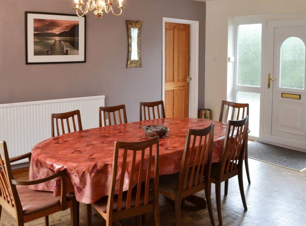 Dining Area at Tregoona in Crantock, near Newquay, Cornwall