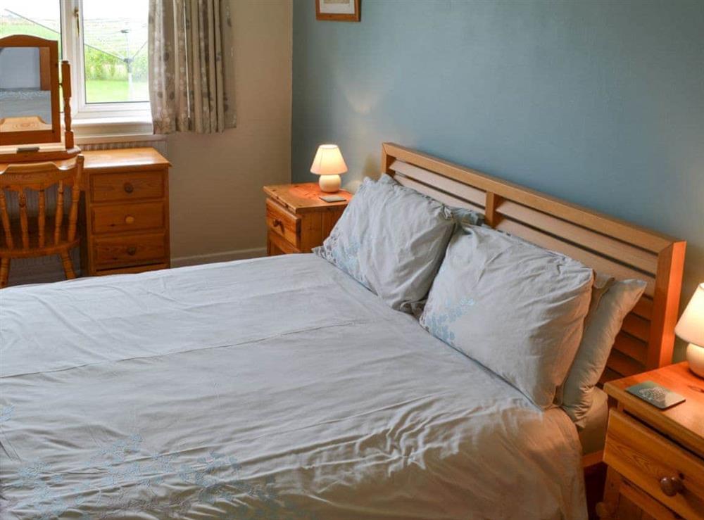 Double bedroom at Tregoona in Crantock, near Newquay, Cornwall