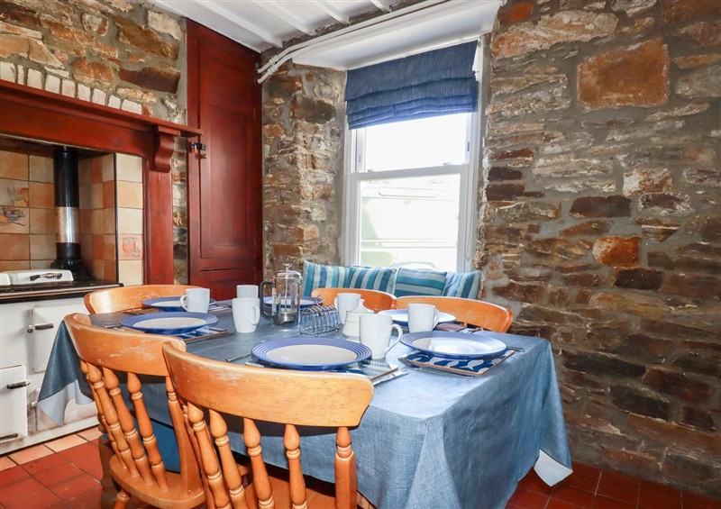 Dining room at Tregundy Farmhouse, Perranporth