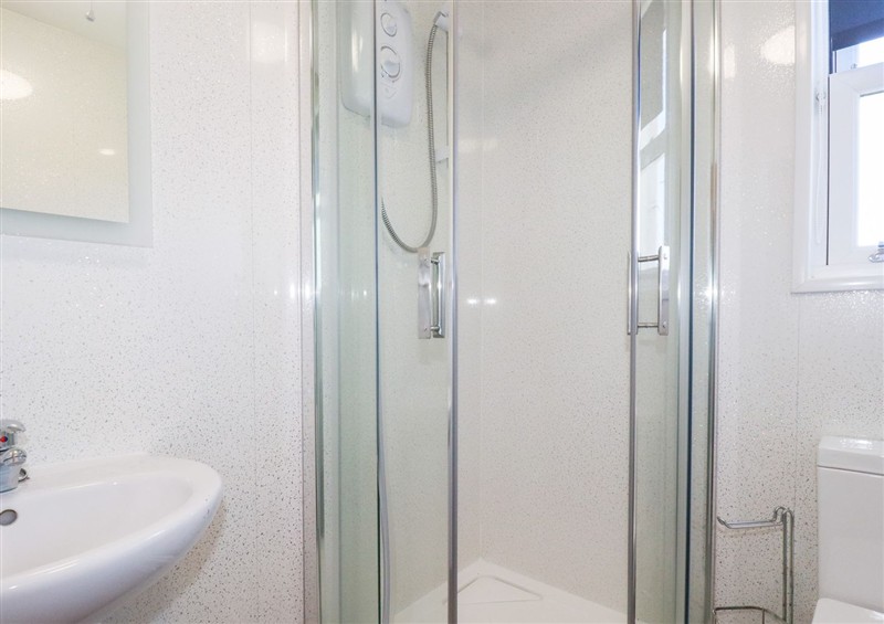 This is the bathroom at Tregundy Farmhouse, Perranporth