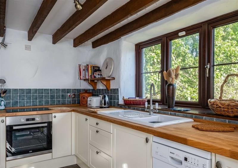 This is the kitchen at Trehaverock Cottage, Baslow