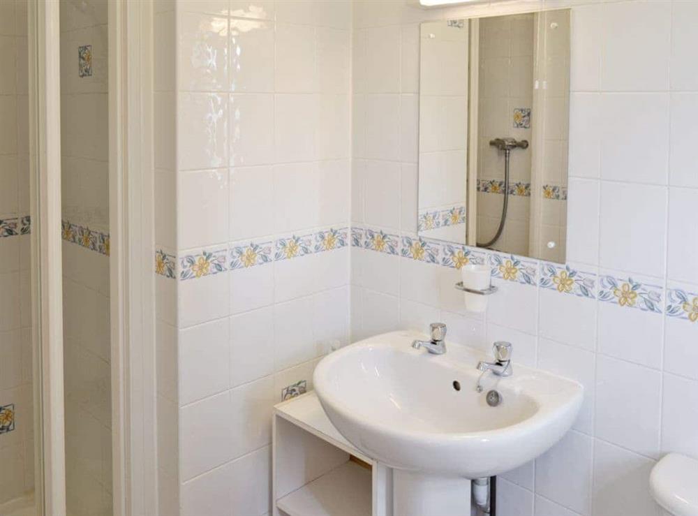 En-suite at Trelawn in Hayle, near St Ives, Cornwall