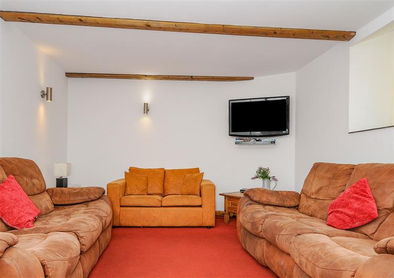 The living area at Trelawney, Mawnan Smith near Penryn