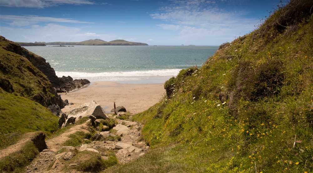 The coast ten minutes from Treleddyd Fawr Cottage, Pembrokeshire at Treleddyd Fawr Cottage in Haverfordwest, Pembrokeshire