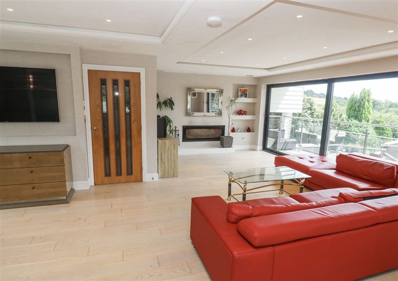 Enjoy the living room at Treliance, Feock near Carnon Downs