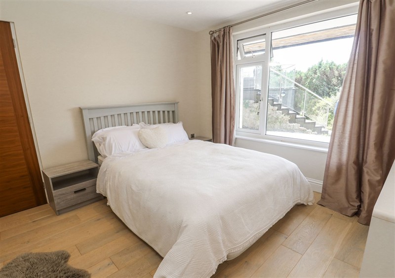 One of the bedrooms at Treliance, Feock near Carnon Downs