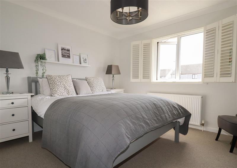 One of the 3 bedrooms at Trelowen, St Issey near Padstow