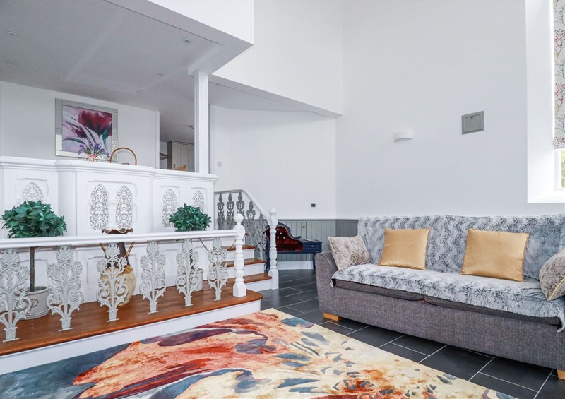 Enjoy the living room at Trelowth Chapel, Polgooth