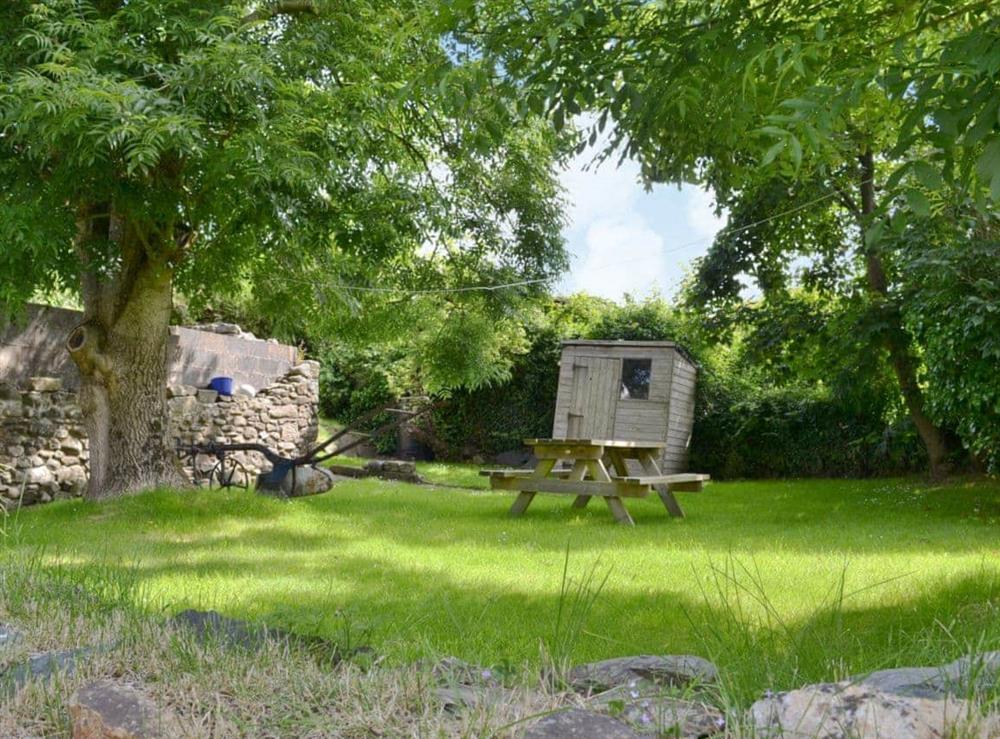 Garden at Trem-Y-Don Cottage in Trefin, near St. David’s, Dyfed