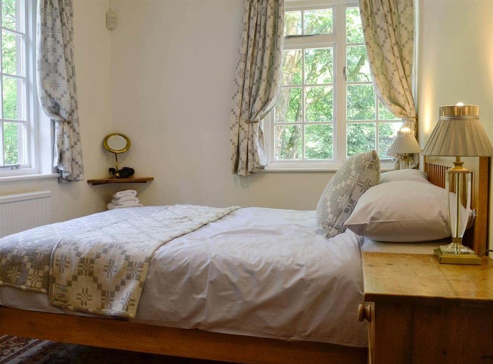 Comfortable double bedroom at Trem Yr Ynys in Betws-y-Coed, Gwynedd