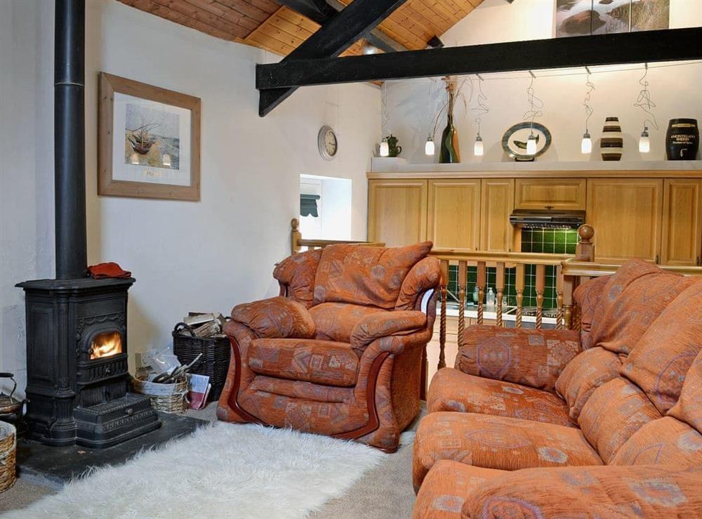 Living room/dining room at Tremafon in Barmouth, Gwynedd