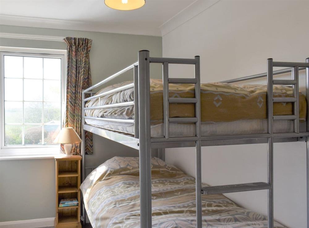 Bunk bedroom at Tremar in Newtown, Cornwall