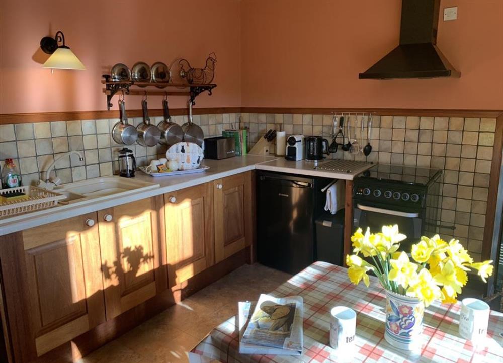 Kitchen at Tremerth Cottage in Mousehole