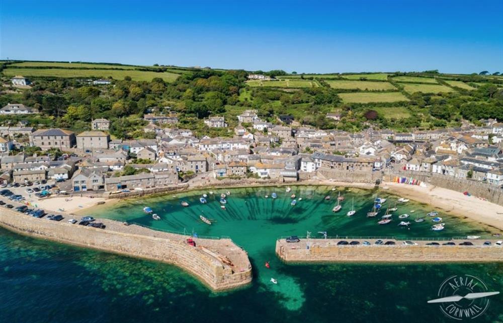 Mousehole - Aerial Cornwall  at Tremerth Cottage in Mousehole