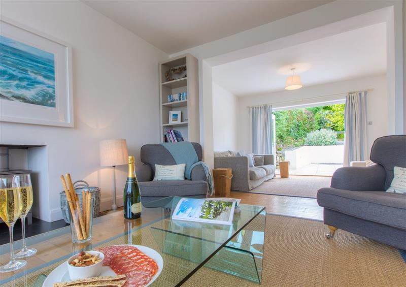 Relax in the living area at Tremorva, St Ives