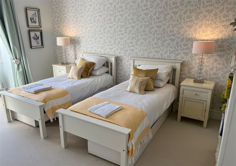 One of the 5 bedrooms at Trenare, Truro