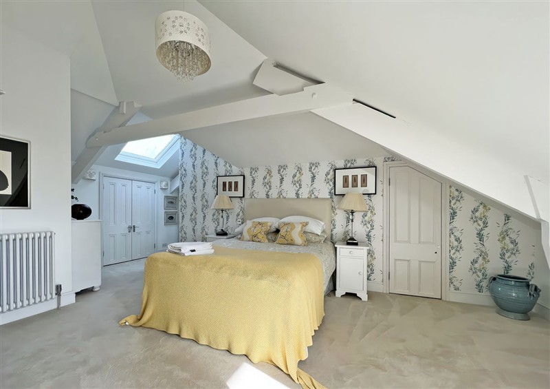One of the bedrooms at Trenare, Truro