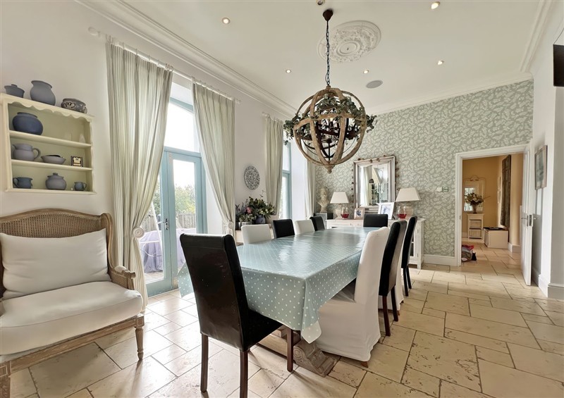 The dining room at Trenare, Truro